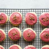 Soft Cake-Like Cookies with Glaze